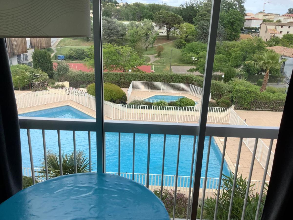 Au Calme Dans Hameau Fleuri Joli Studio 3 Pers Piscine Parking Wi-Fi ว็องส์ ภายนอก รูปภาพ