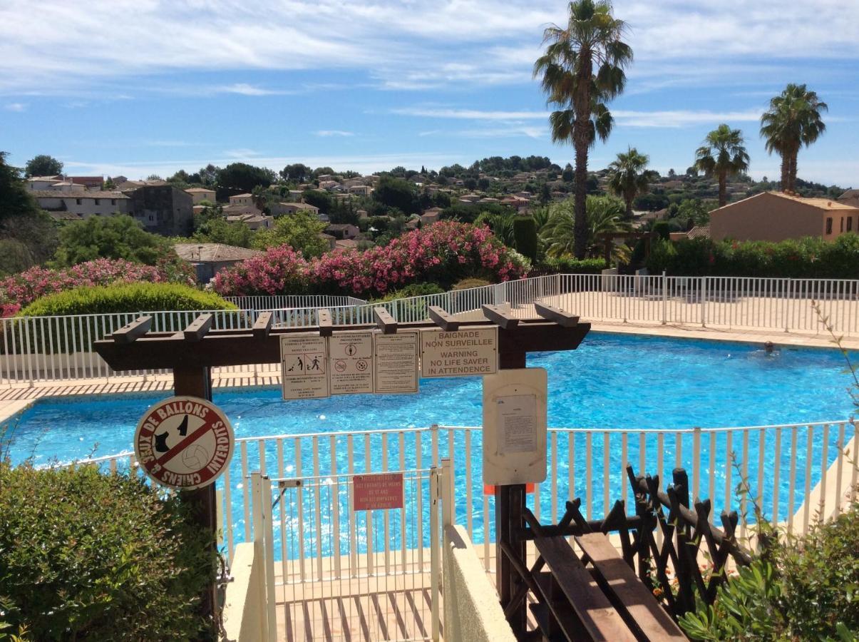 Au Calme Dans Hameau Fleuri Joli Studio 3 Pers Piscine Parking Wi-Fi ว็องส์ ภายนอก รูปภาพ